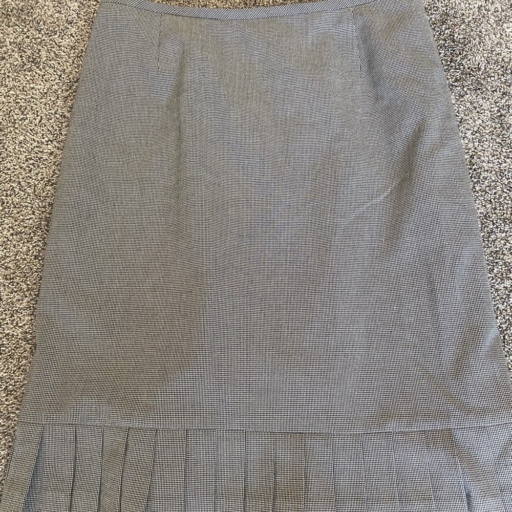 Work Skirt with Pleats
